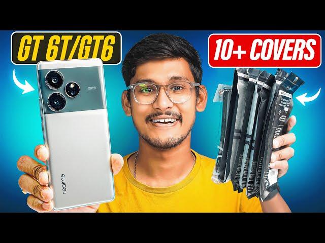 Realme GT 6T Back Cover & Cases || Realme GT 6 Back Cover || Tempered Glass For Realme GT 6T / GT 6