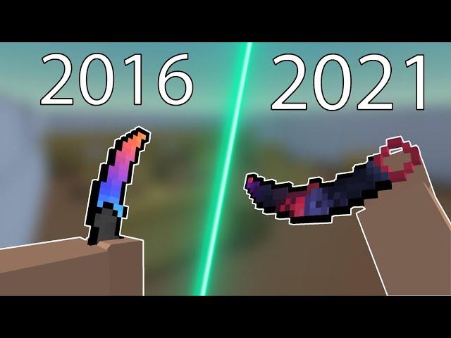 The Karambit Evolution : 2016 to 2021 - Block Strike