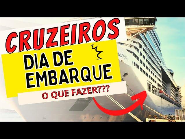 CRUZEIROS: O QUE VOCÊ PRECISA SABER PARA O EMBARQUE!