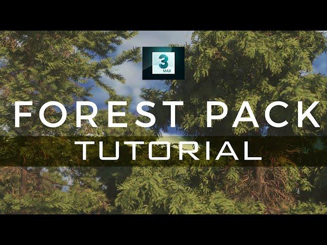 Forest pack tutorial for 3ds max 2018 | forest pack step by step tutorial for beginners