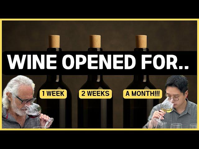How Long Does Wine Last after You Open? | We Will Find Out !
