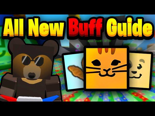 Every *NEW* Buff and How to Use Them [Complete Guide] | Bee Swarm Simualator