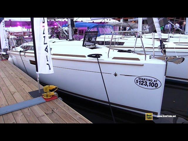 2015 Jeanneau Sun Odyssey 349 Sailing Yacht - Deck, Interior Walkaround - 2015 Annapolis Boat Show