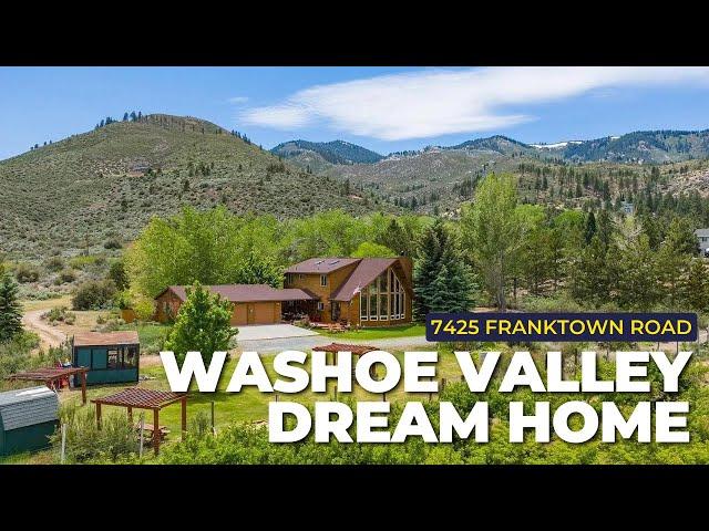 PROPERTY TOUR | 7425 FRANKTOWN ROAD | WASHOE VALLEY DREAM HOME | RENO, NEVADA REAL ESTATE