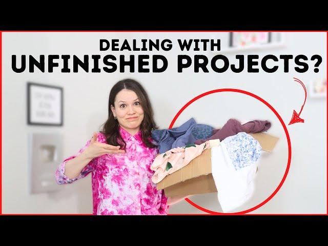 Do you have a box of UNFINISHED projects? Let's FINISH them TODAY! (Ep 3)