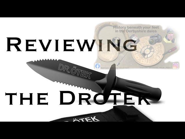 SPADE Drotek digging shovel review with History beneath your feet in the Derbyshire dales