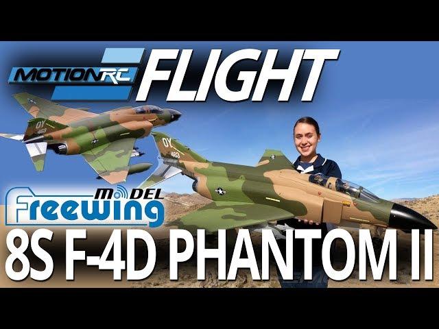 Freewing F-4D Phantom II 8S - Flight Review - Motion RC