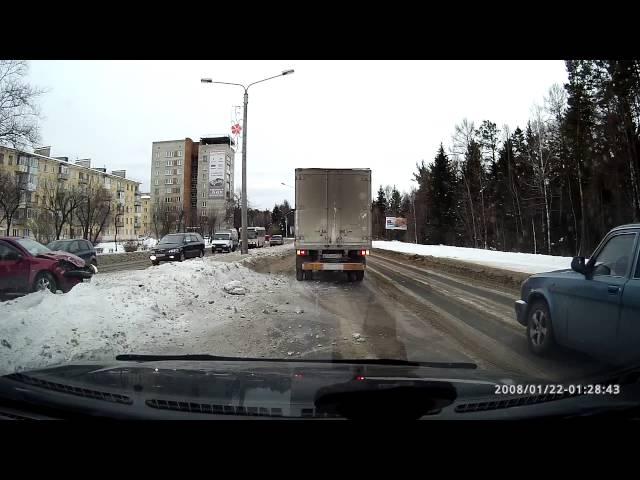 Аварии зимой. Подборка зимних ДТП.