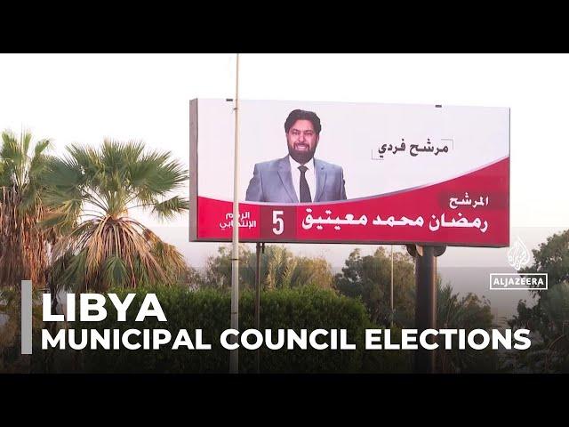 Libya municipal council elections: The poll could lead to nationwide elections