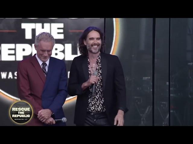 Russell Brand @RussellBrand) with Dr. Jordan B. Peterson (@JordanBPeterson) | Rescue the Republic