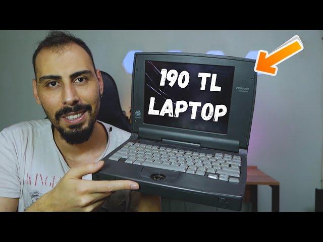 190 TL'ye 2.EL Laptop Aldım! Bozuk Çıktı ve Harddisk Tamiri Yaptım (26 YILLIK)