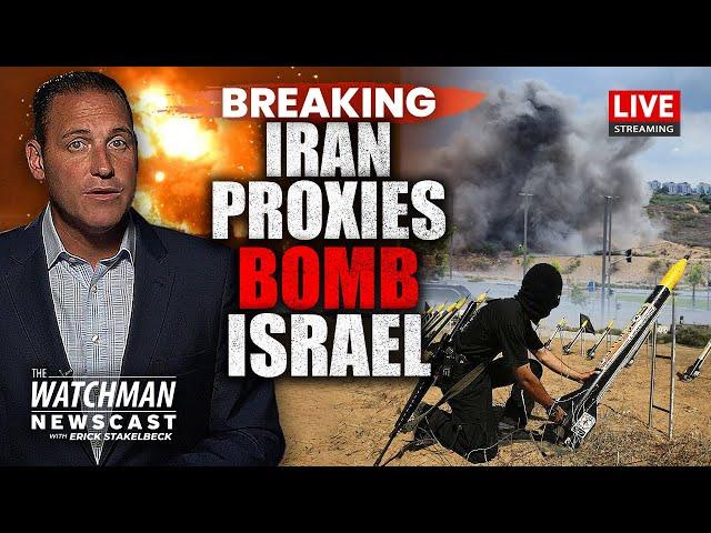 Israel BOMBED by Hezbollah, Hamas & Houthis on October 7th Anniversary | Watchman Newscast LIVE