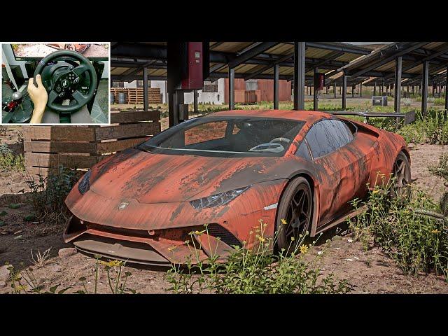 Rebuilding Lamborghini Huracan Performante 1183HP - Forza Horizon 5 | Thrustmaster T300RS gameplay