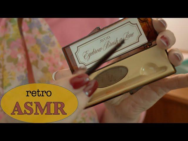 AVON  Retro Prom Makeup ASMR   Personal Attention  1960s  (Soft Spoken)