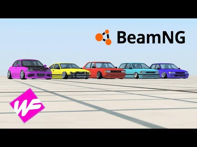 WideFap 1.1 preview | World best stance mod | OverEdited Car Porn | Beamng Drive