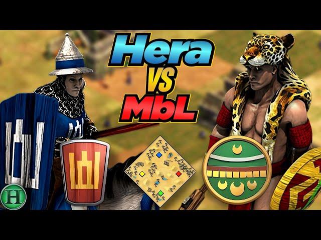 Lithuanians vs Aztecs | 1v1 Arabia | vs MbL | AoE2