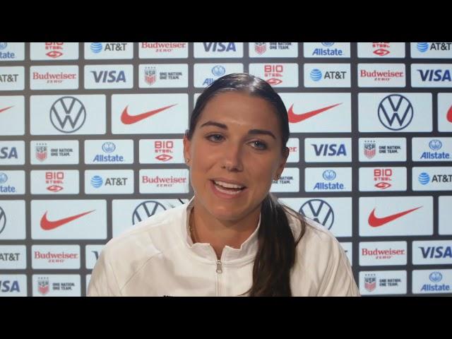 09/04/2021 - Interview with Alex Morgan on Carli Lloyd