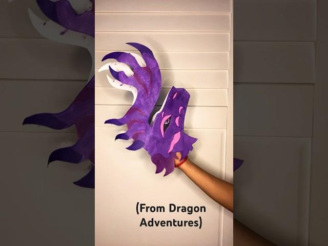 Noctorius from Dragon Adventures! #paperdragon #dragon #art #puppetdragon #dragonadventures