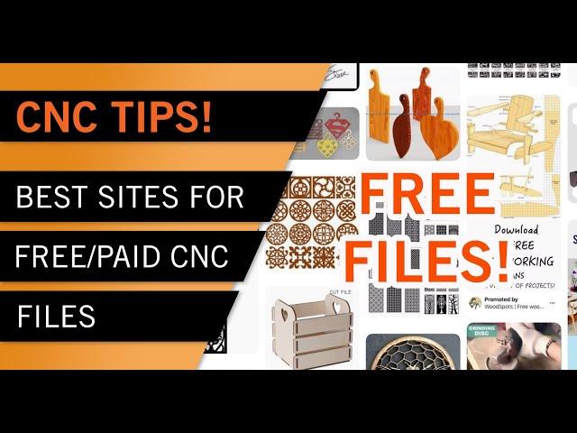 CNC TIPS - The Best Online Sources for Free and Paid CNC Files