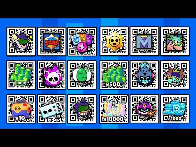 FREE! GEMS & MEGABOXES GIFTS QR CODES  | BRAWL STARS QR CODES 2024  | BRAWL STARS NEW UPDATE