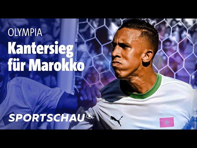 Fußball: Spiel um Bronze Ägypten - Marokko  | Sportschau | Olympia 2024