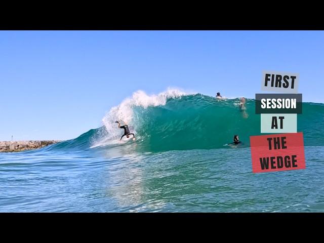 CHAOTIC WEDGE SHOREBREAK BODYBOARDING