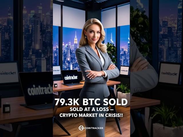 79,3 тыс. BTC продано с убытком — крипторынок в кризисе! 