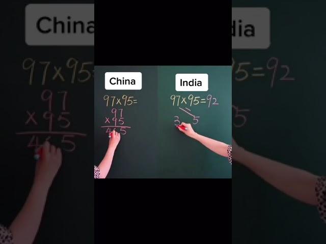 china vs india || mathematics challenge || 