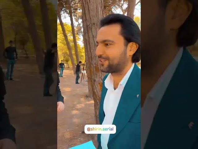 Şirin serialı kadr arxası, Balaəlinin qolu sınıb