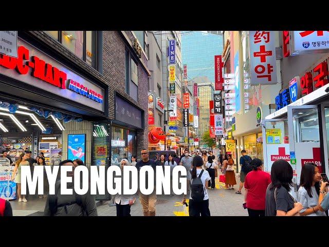 [4K HDR] Korea's Best Street Food in Myeongdong | Seoul, South Korea (July 2024) #Myeongdong