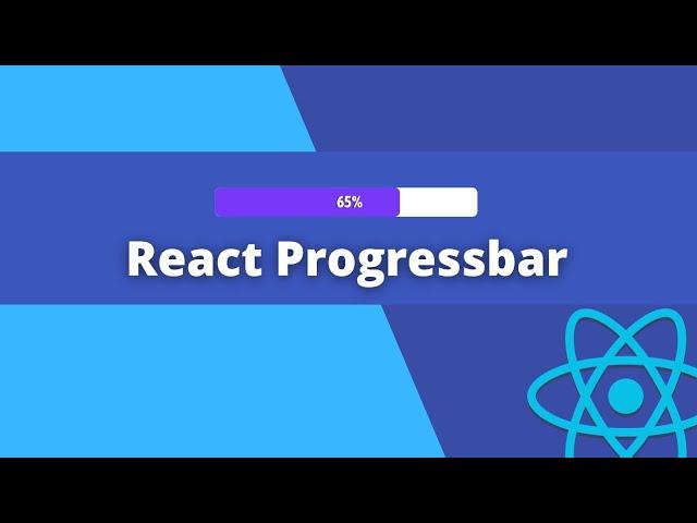 ReactJS Progressbar component tutorial