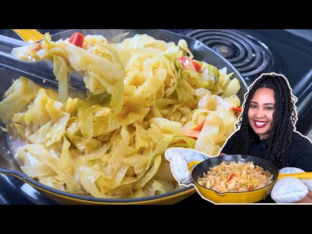 Soul Food Cabbage! Grandma's Beloved Recipe! Healthy Fried Cabbage Recipe