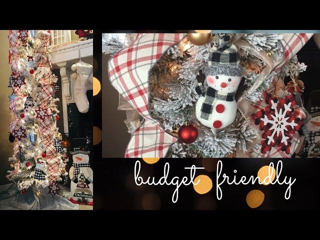 How to decorate a Christmas Tree Farmhouse Dollar General & Dollar Tree