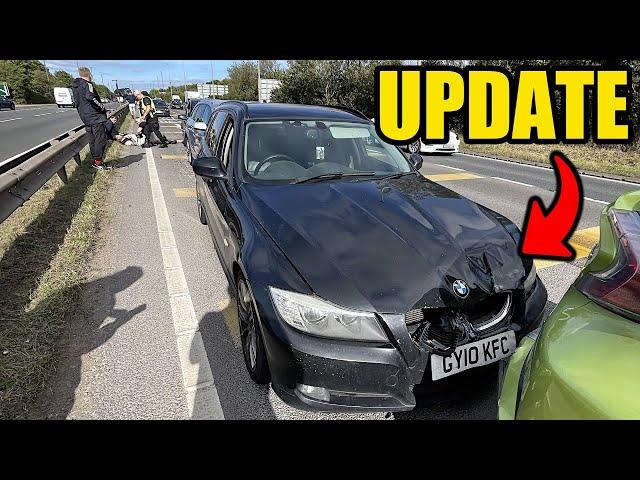 UPDATE ON THE HUGE PILE UP CAR CRASH I WAS IN..