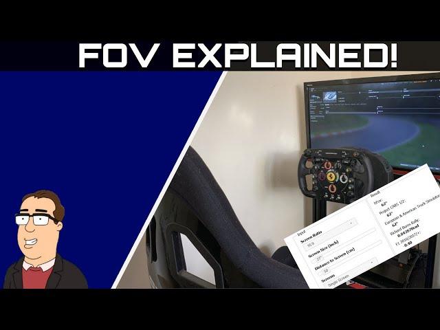 THE PERFECT POINT OF VIEW! Why Field of View (FOV) Matters in Sim Racing