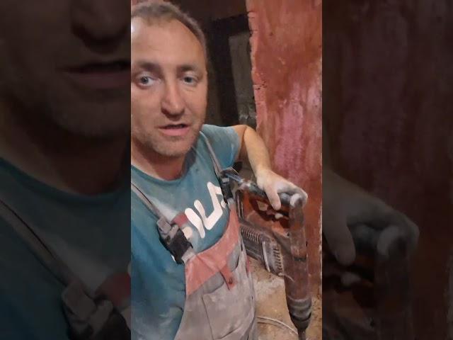 отбойник Hilti в работе #shortvideo #ремонт #пермь #bunker