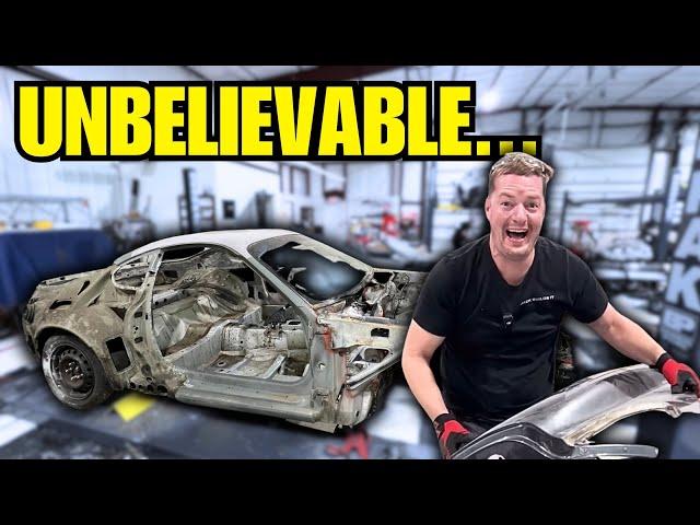 Rebuilding A Destroyed Toyota Supra | Part 6