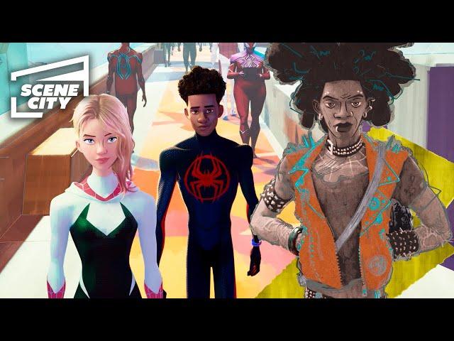 Welcome to Spider Society | Spider-Man: Across the Spider-Verse (Shameik Moore, Hailee Steinfeld)