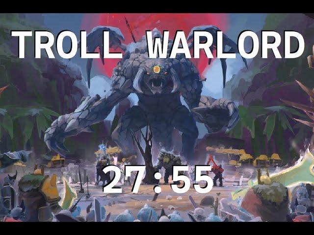 Roshan Defense Reborn | Hardcore Solo Speedrun | Troll Warlord