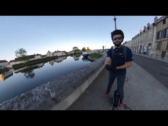 Inmotion V5F ride shot on Insta360 One X + Extended selfie stick