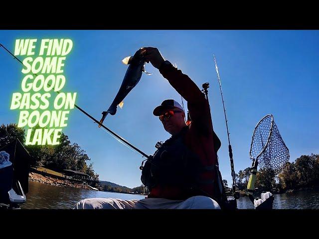 We find some good bass on Boone Lake | BigBaitPosse | Kayak Fishing