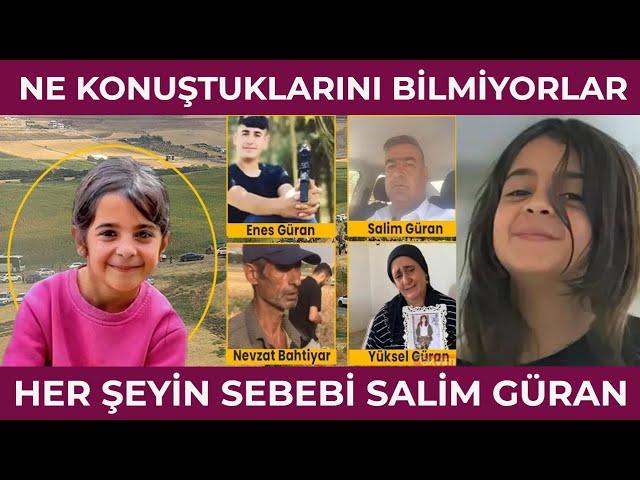 NE KONUŞTUKLARINI BİLMİYORLAR - HER ŞEYİN SEBEBİ SALİM GÜRAN - Narin Güran Diyarbakır