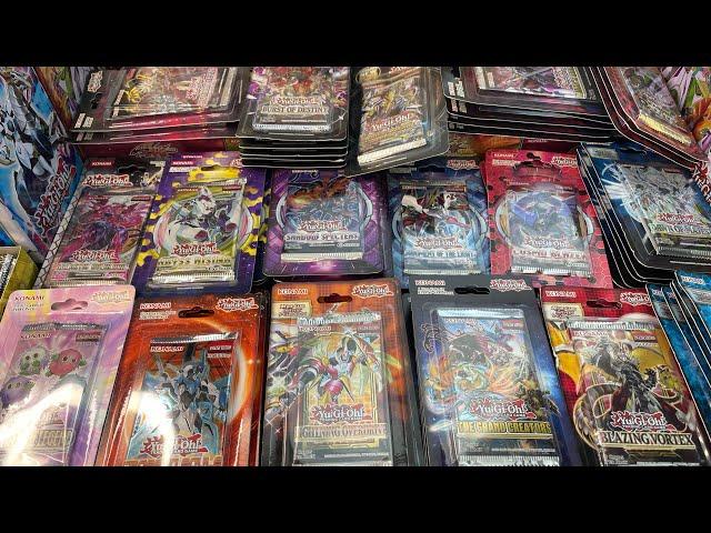 Opening a Massive Yugioh Blister Pack Collection Pt 1