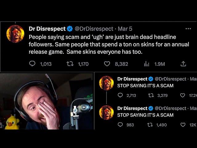 Dr Disrespect's Game Has A Huge Problem | Asmongold Reacts