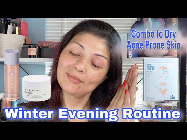 Winter Evening Skincare Routine|Combo-Dry Acne Prone Skin|Self Care| Perkiperkins