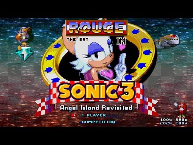 Sonic 3 A.I.R. - Ultimatum: Rouge Refreshed  Full Game (NG+) Playthrough (1080p/60fps)