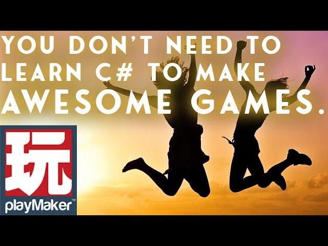 MAKE GAMES WITHOUT CODING [Unity and Playmaker Visual Scripting 2020]