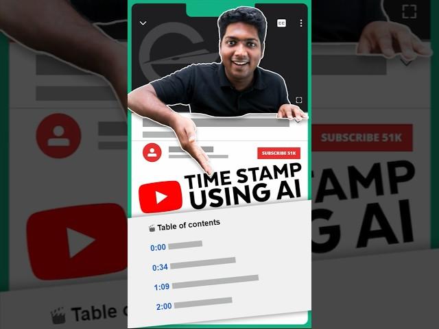 How to Create YouTube Time Stamps in 3 Seconds 