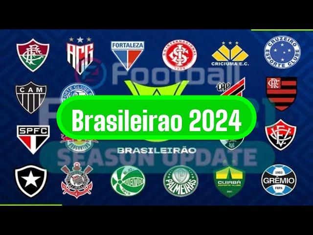 Brasileirao 2024 #Pes2021 #ps4 #ps5 #pc  (Actualizado a septiembre 2024)