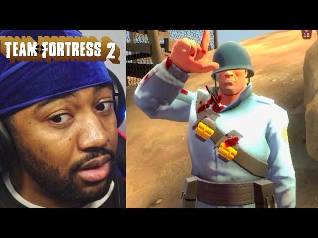 Overwatch Fan PLAYS Team Fortress 2 (FIRST TIME Payload)